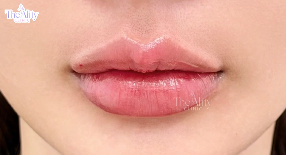 ภาพตัวอย่างทรง Plump Lips ของ The Ality Clinic